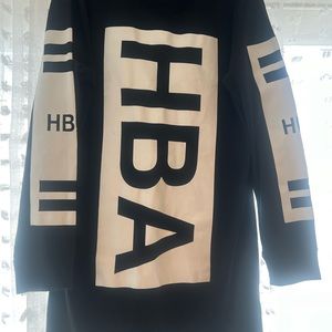 HBA Hood by air Long Sleeve Shirt, Size XL